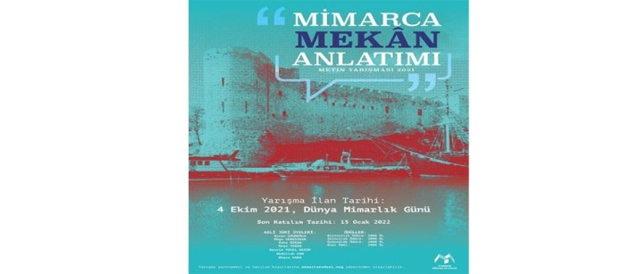 Mimarlar Odası’ndan  Mekan Anlatımı Metin Yarışması