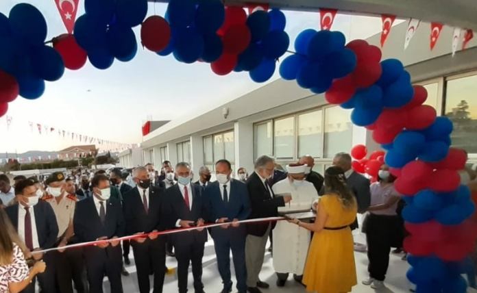 ‘İskele Evkaf Türk Maarif Koleji’ binası törenle açıldı