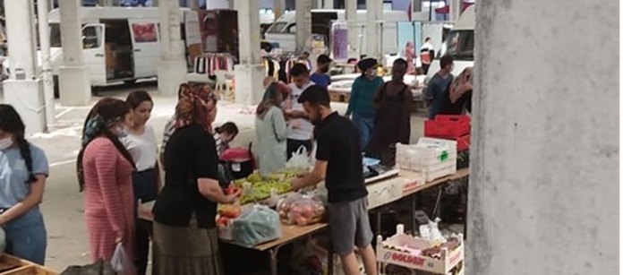 Pazarcılar Birliği’nden LTB Başkanı Harmancı’ya teşekkür