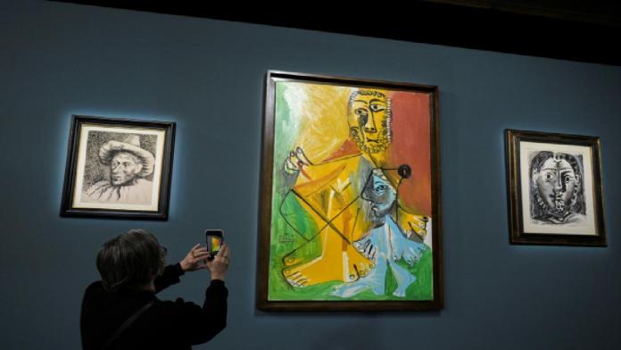 Picasso müzayedesi: Eserler yaklaşık 110 milyon dolara satıldı