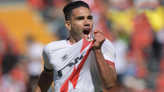 Falcao maça girdi 10 dakika sonra gol attı