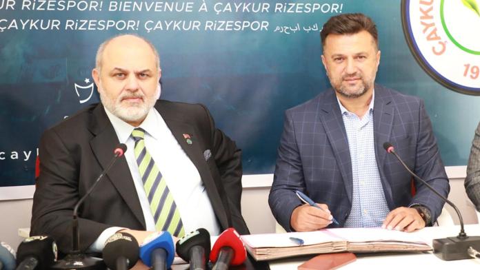 Rizespor’dan teknik direktör Bülent Uygun’a destek