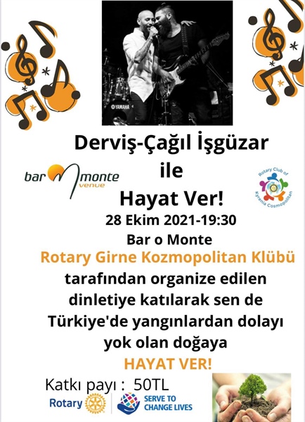 Rotary Girne Kozmoplitan Kulübü’nden “Hayat Ver” etkinliği