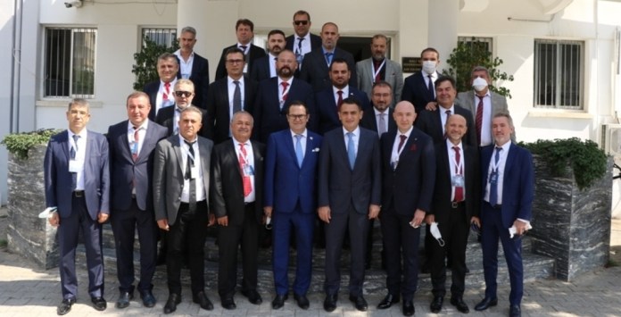 Oğuz, EKOAVRASYA ile AYSİAD heyetini kabul etti