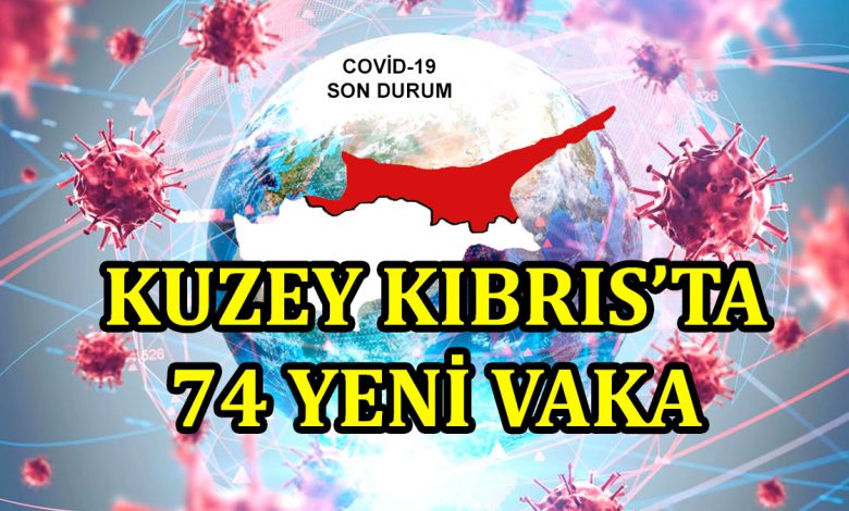 57’si yerel, 74 pozitif vakaya rastlandı,1 kişi vefat etti