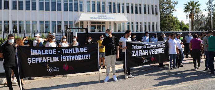 CTP Kadın ve Gençlik Örgütleri Kıb-Tek’e alınan yakıtla ilgili eylem yaptı