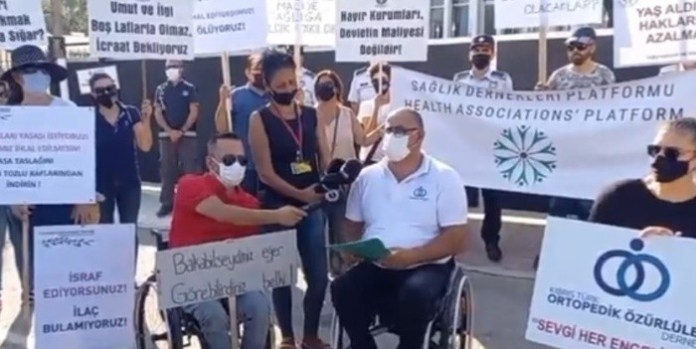 Sağlık Dernekleri Platformu eylem yaptı