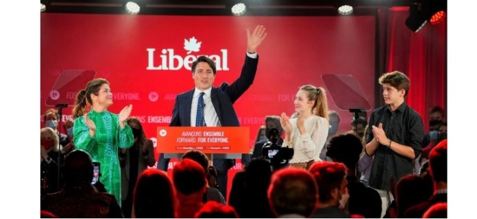 Kanada’da genel seçimlerin galibi Başbakan Trudeau oldu