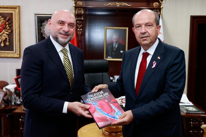 Cumhurbaşkanı Tatar, Prof. Dr. Erol Baysal’ı kabul etti