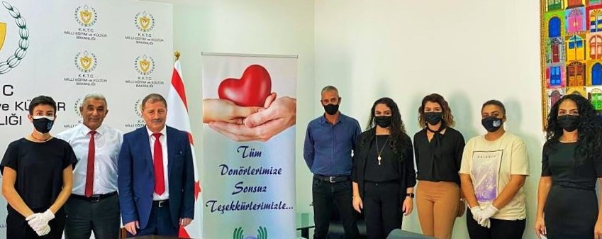 Milli Eğitim Ve Kültür Bakanlığı personeli donör bağış kampanyasına destek oldu
