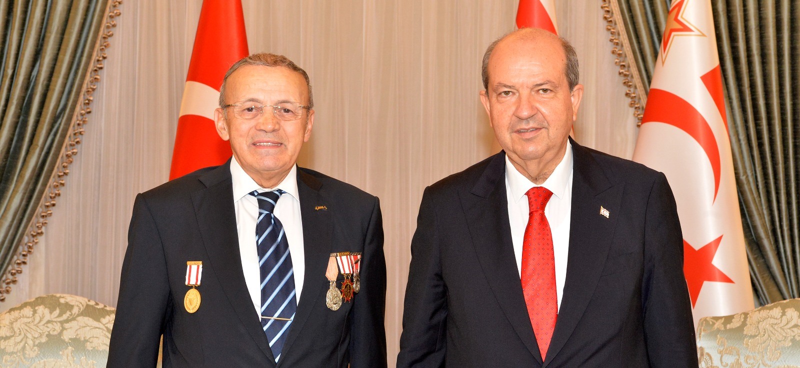 Cumhurbaşkanı Tatar, Em. Kd Kur. Alb. Dr. Kalelioğlu’nu kabul etti