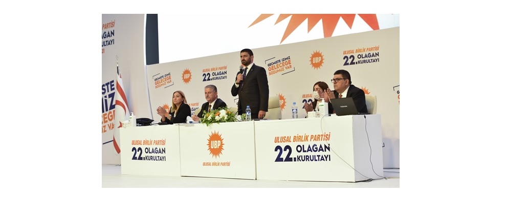 UBP Kurultayı’nın Divan Başkani Atun: Oy sayımını bu gece geç saatlere kadar bitirmeyi hedefliyoruz