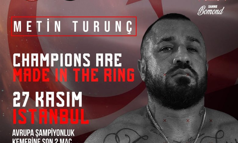 Demir Yumruk İstanbul’da Ringe Çıkıyor..