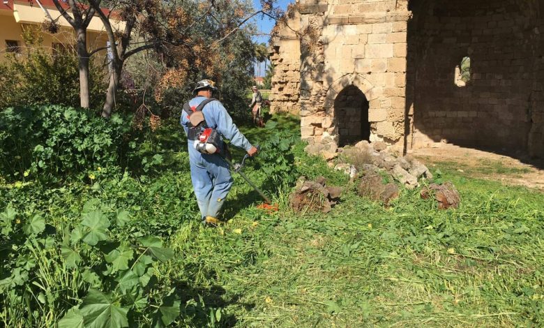 Tarihi yerlerde temizlik çalışmaları hızlandırıldı