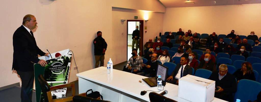 Cumhurbaşkanı Tatar:Kıbrıs Türk halkının geleceği, kurum ve kuruluşların desteğiyle devam edecektir