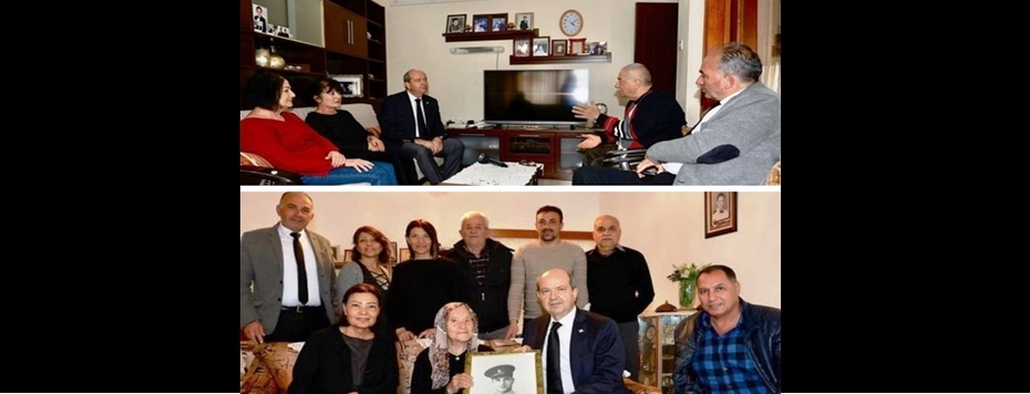 “Bugün bu adada barış ve huzur içinde yaşıyorsak bu, şehitlerimiz sayesindedir”