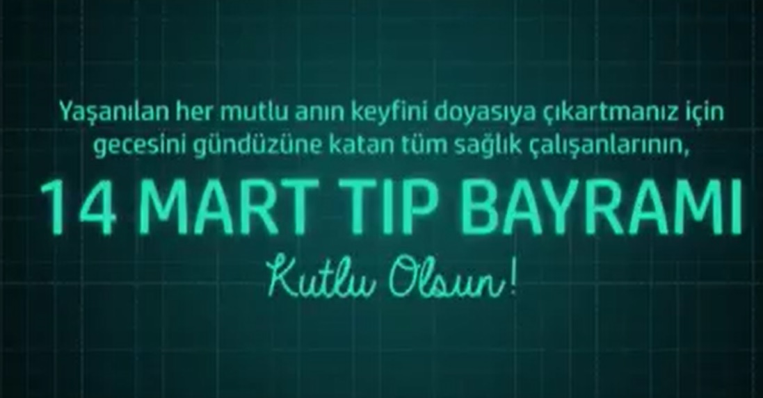 BRT Ailesi olarak tüm sağlık çalışanlarımızın 14 Mart Tıp Bayramı’nı kutlarız