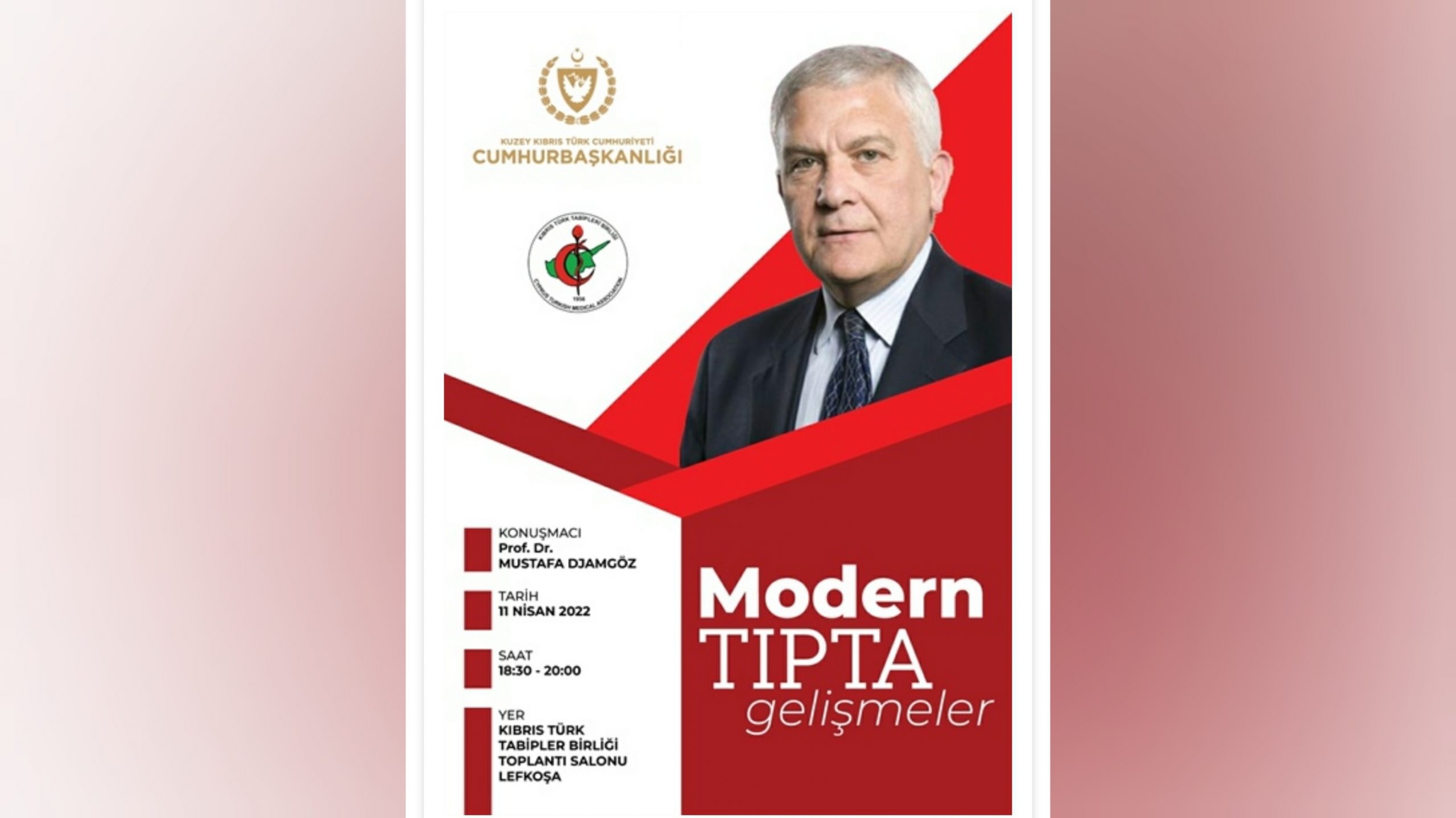 Cumhurbaşkanlığı himayesinde “Modern tıpta gelişmeler” konulu konferans düzenlenecek