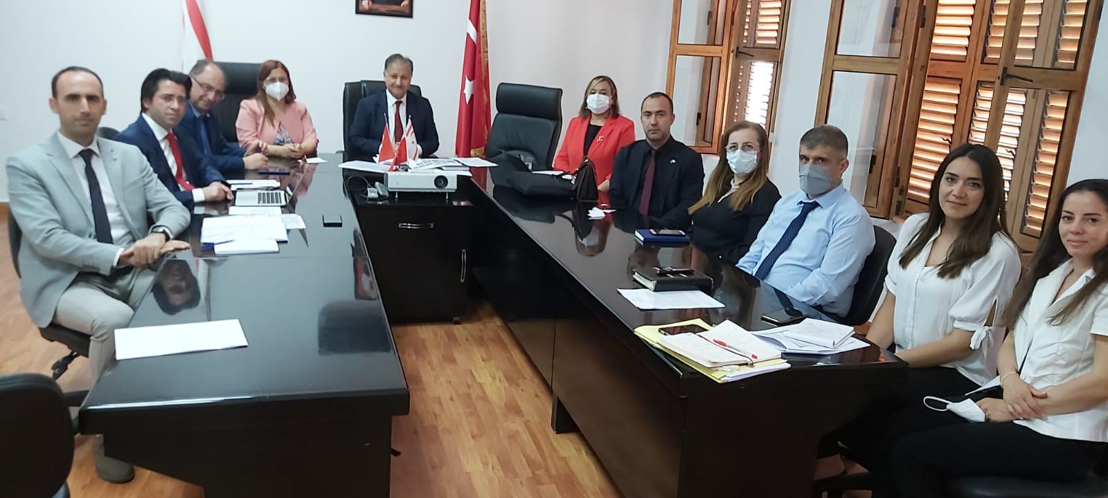 Bakan Pilli, TC Sağlık Hizmetleri Genel Müdürlüğü’ne bağlı uzman heyetle görüştü