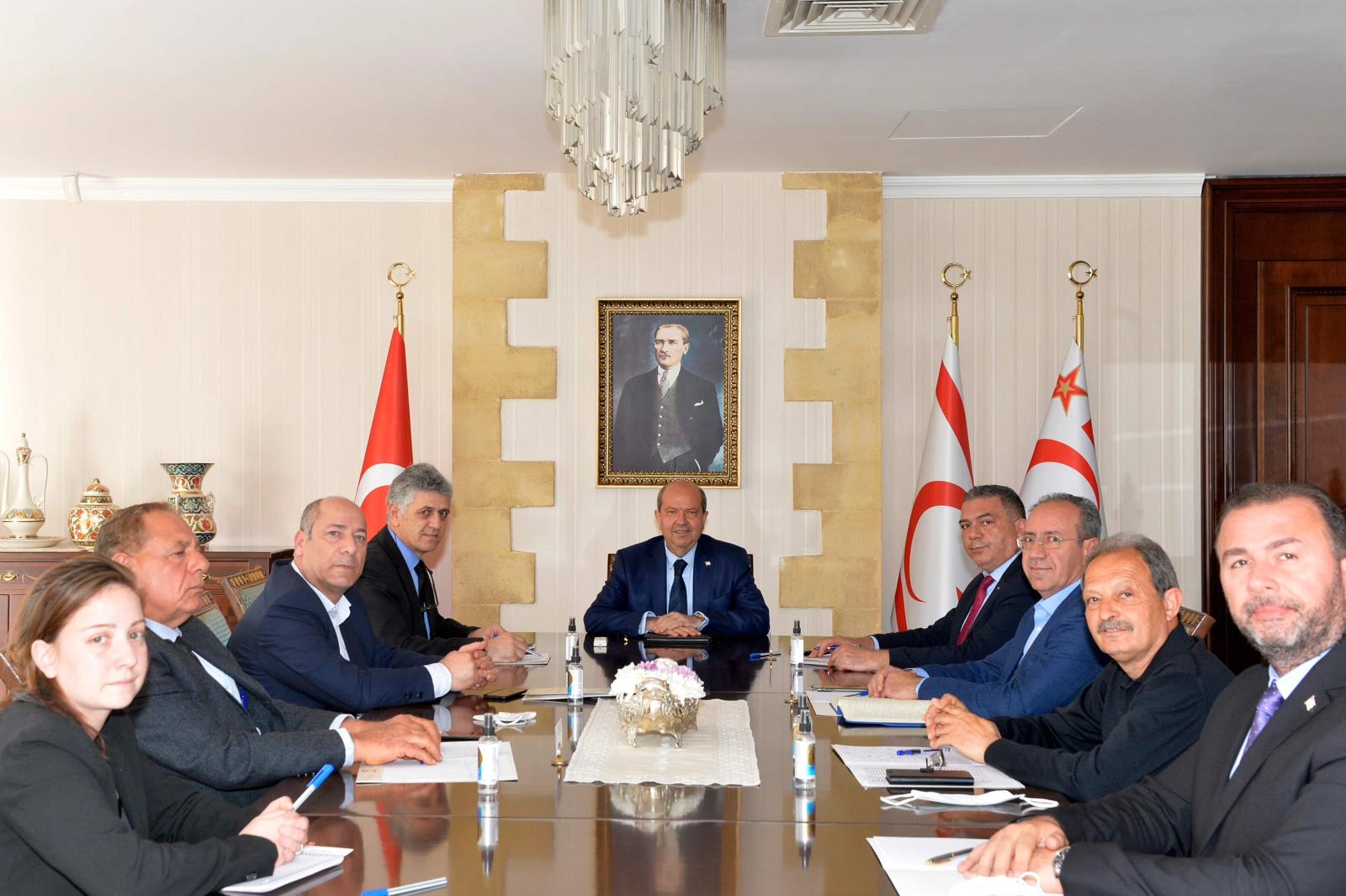Belediyeler Reformu ve elektrik konuları Cumhurbaşkanlığı’nda masaya yatırıldı