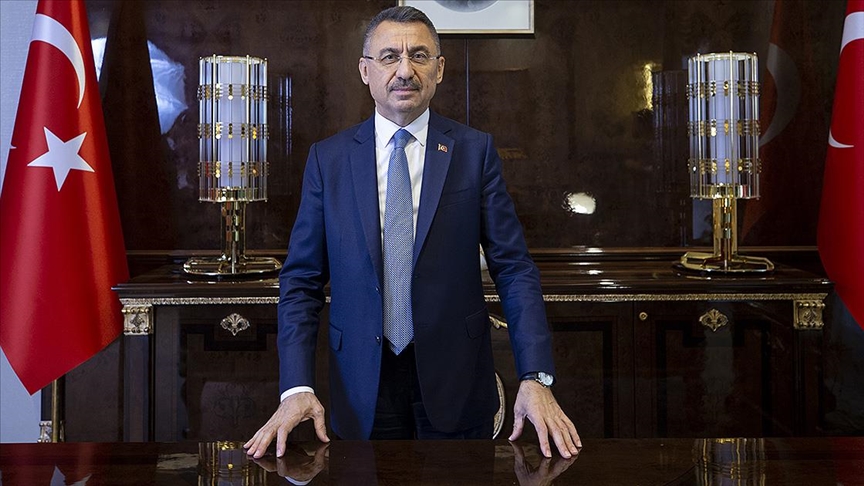 TC Cumhurbaşkanı Yardımcısı Oktay’dan Kıbrıs Türkleriyle dayanışma mesajı