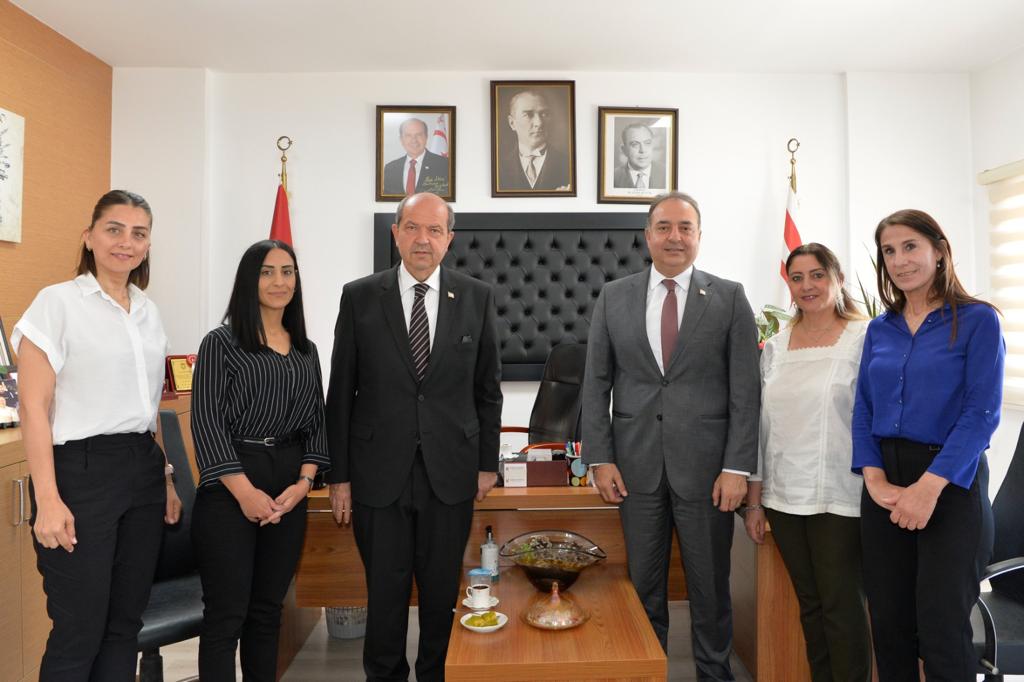 Cumhurbaşkanı Ersin Tatar, Lefkoşa Kaymakamlığı’nı ziyaret etti