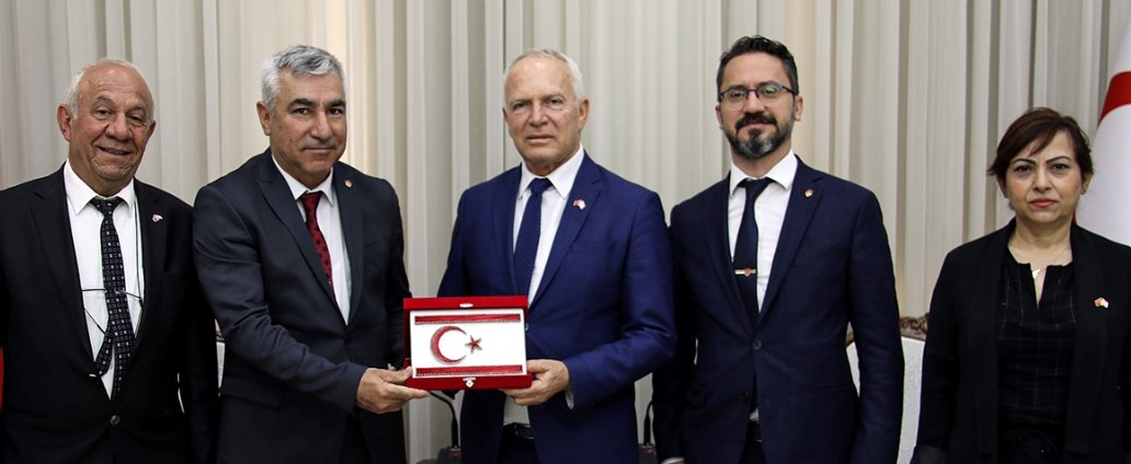 Töre TSK Güçlendirme Vakfı  Kahramanmaraş Şubesi Başkanı Özer ve heyetini kabul etti