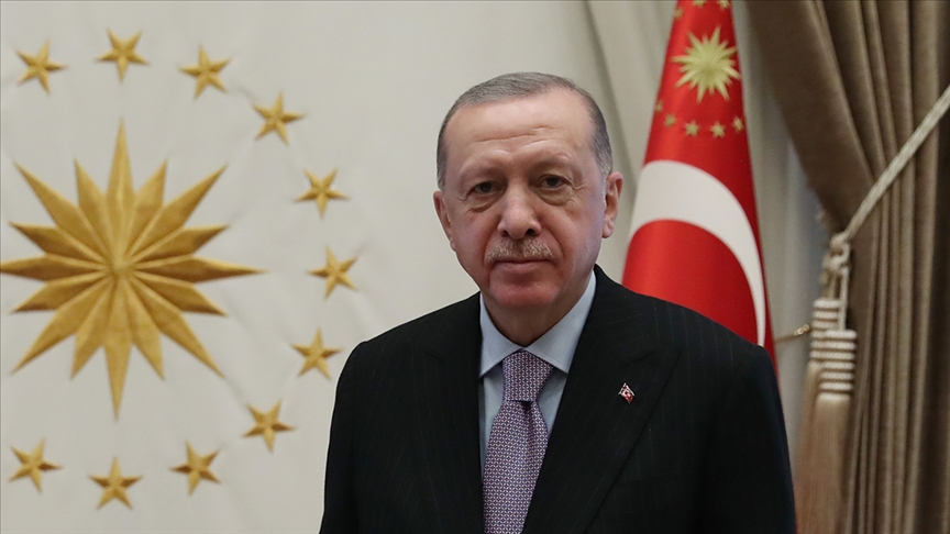 TC Cumhurbaşkanı Erdoğan, Cumhurbaşkanı Tatar’a bayram tebriği mesajı