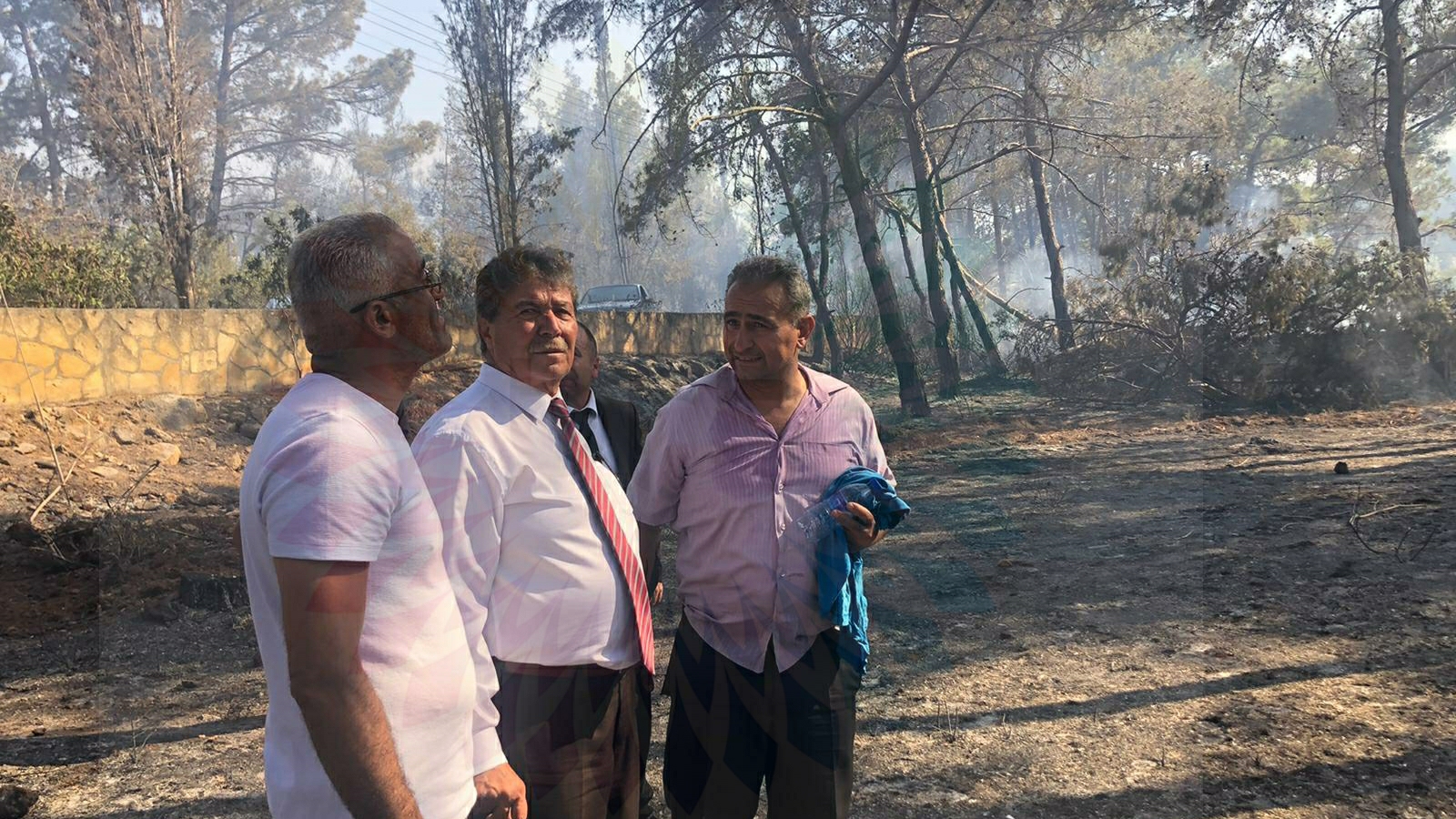 Üstel:Yangının akşama kadar söndürülmesini umuyoruz