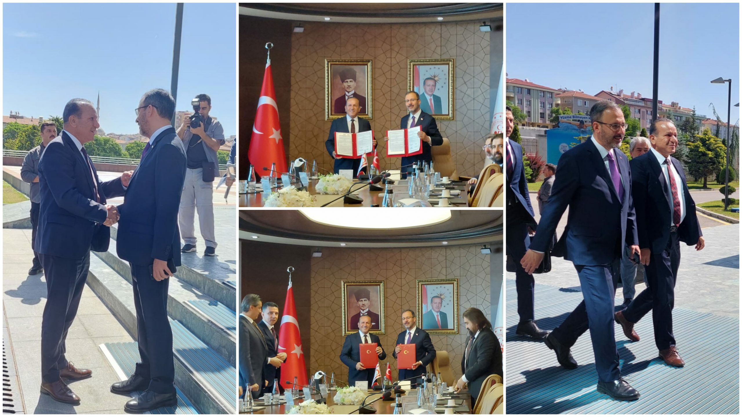 TC ve KKTC hükümetleri arasında “Gençlik ve Spor Alanında İşbirliği Protokolü” imzalandı