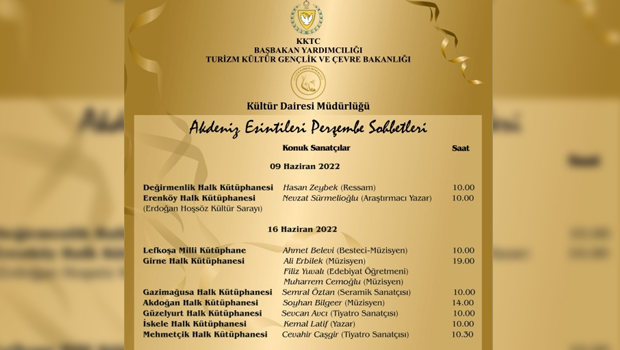 “Akdeniz Esintileri Perşembe Sohbetleri” sürüyor