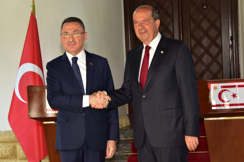 Oktay: Kıbrıs Türkü’nün kendi topraklarında egemenliğini pekiştirmesi için desteğimiz tamdır