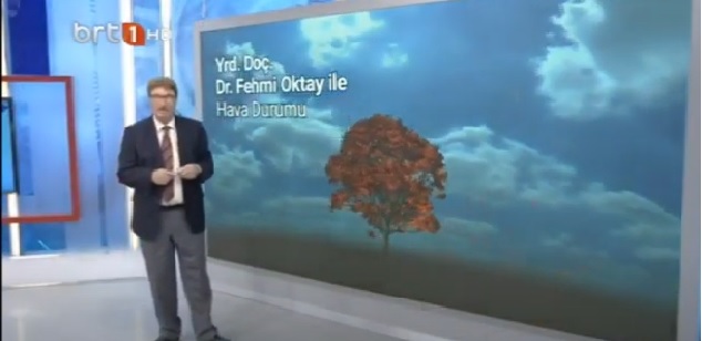 BRT Meteoroloji Editörü Oktay:Rüzgarın akşama kadar güney ve batıdan hafif, yer yer orta kuvvette esecek