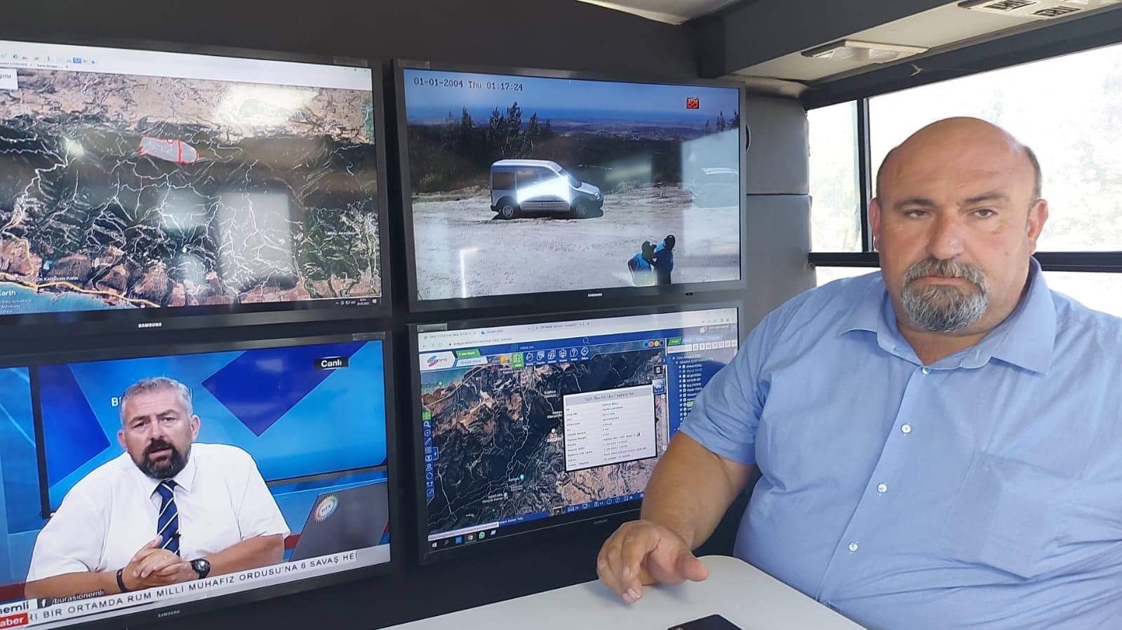 İskele Kaymakamı Toroslu: Yangın henüz kontrol altına alınamadı