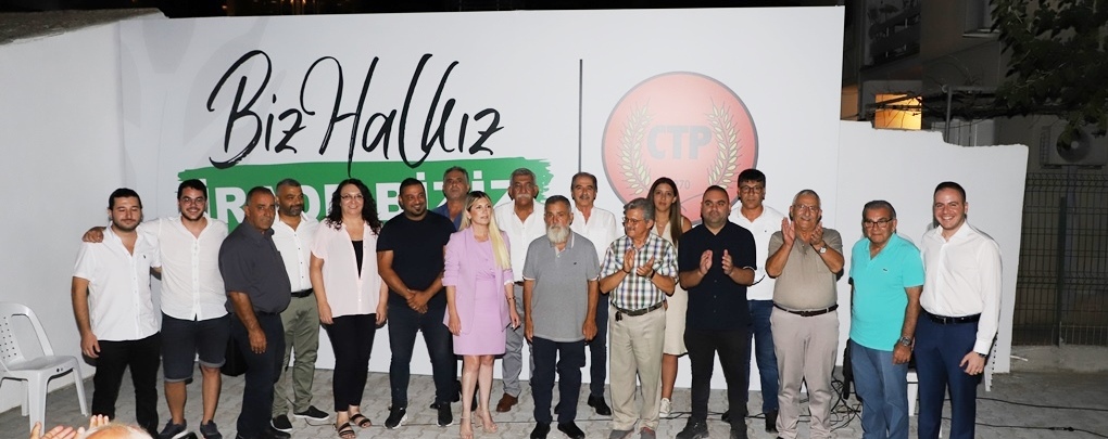 CTP, Lefkoşa İlçe Yönetim Kurulu adayları tanıtıldı