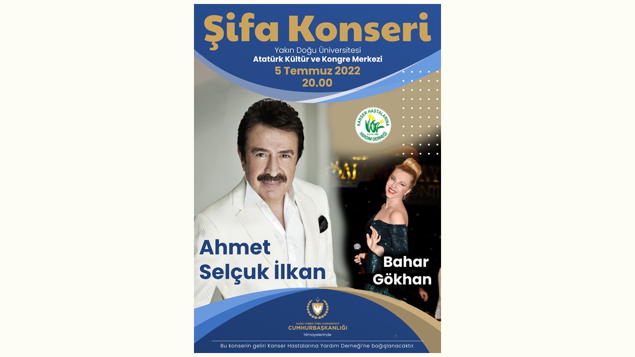 Kanser Hastalarına Yardım Derneği yararına konser düzenleniyor