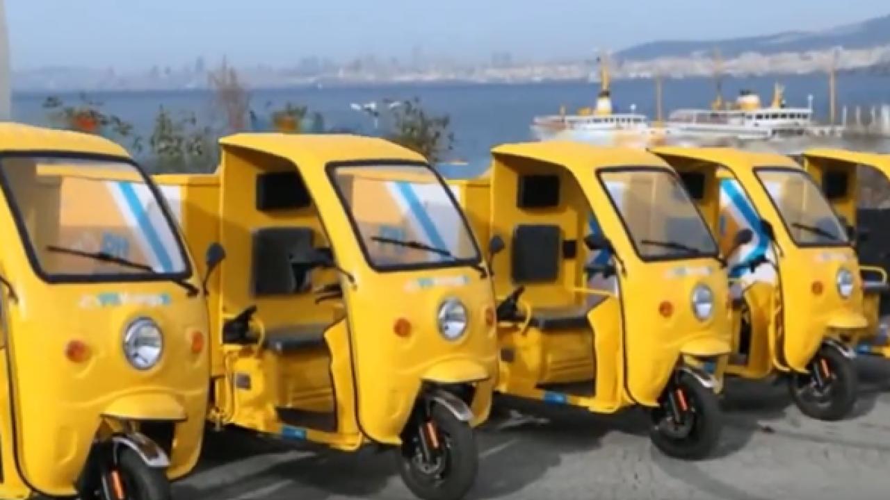 PTT’nin elektrikli dağıtım araçlarının sayısı artıyor