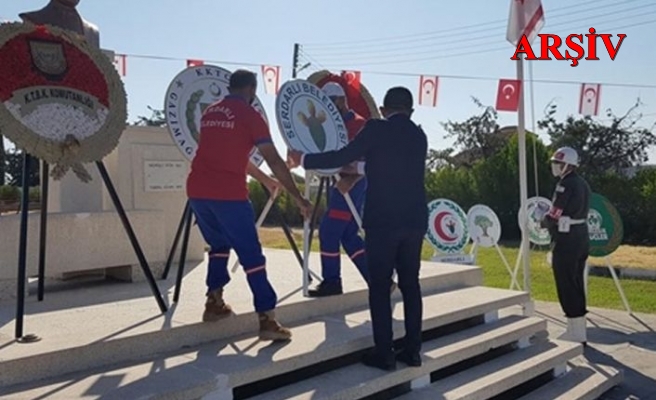 Serdarlı’nın 48’nci kurtuluş yıldönümü düzenlenen törenle kutlandı