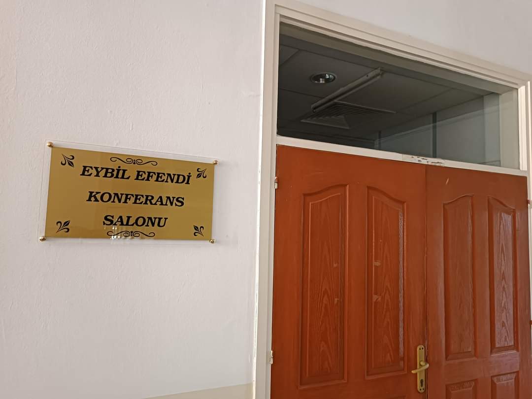 PGM Binasında bulunan konferans salonuna EYBİL EFENDİ’nin ismi verildi