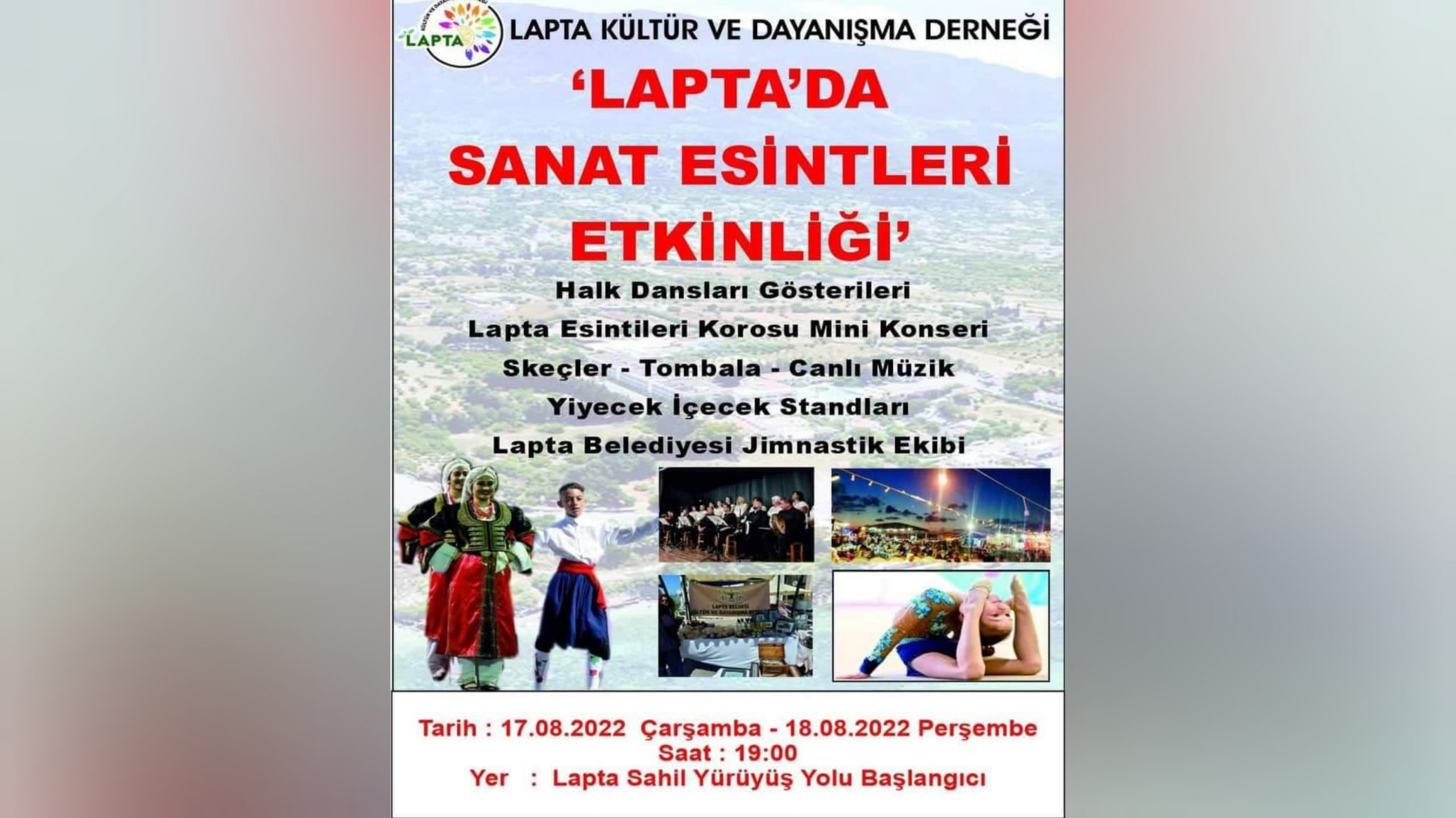 ‘Lapta’da Sanat Esintileri Etkinliği’ başladı