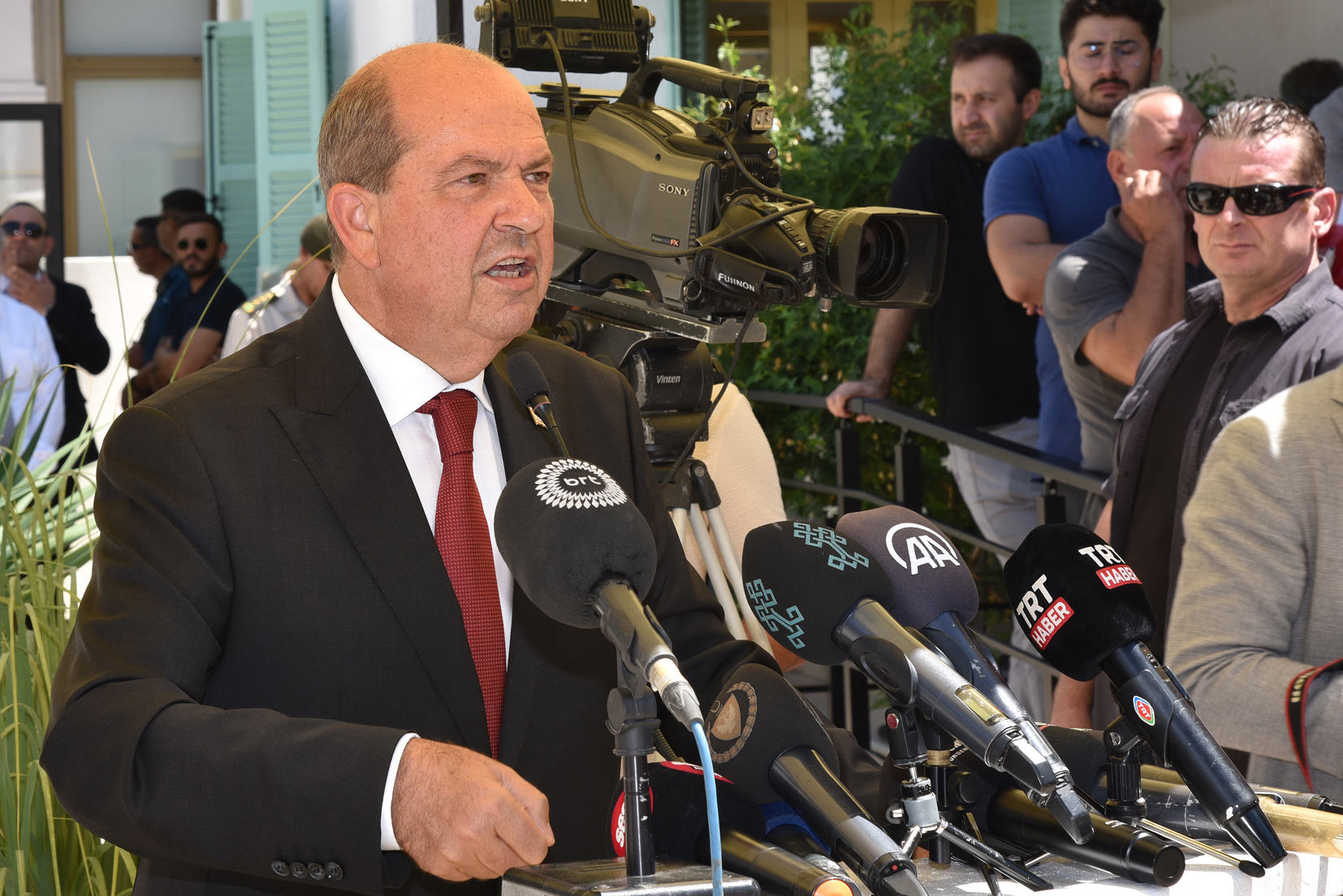 Cumhurbaşkanı Tatar:Doğu Akdeniz’de değişen konjonktür ve gelişmelere bağlı olarak önemli bir Türk devletine sahibiz. İşte bu şehitlerimizden dolayıdır
