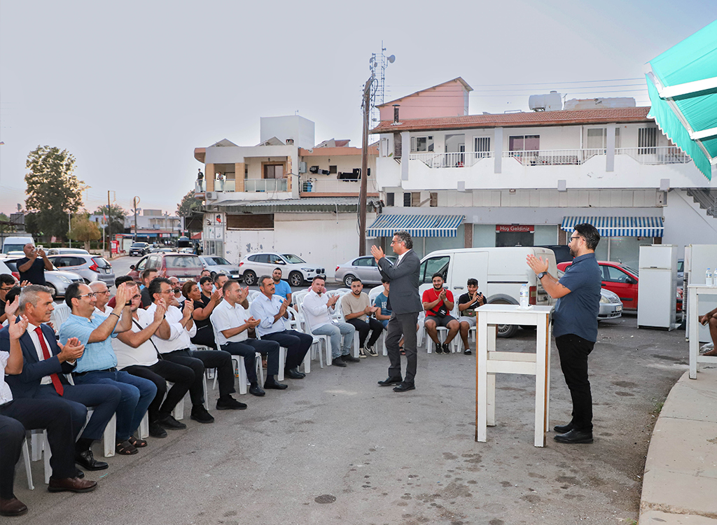CTP Maraş Örgüt Binası açıldı