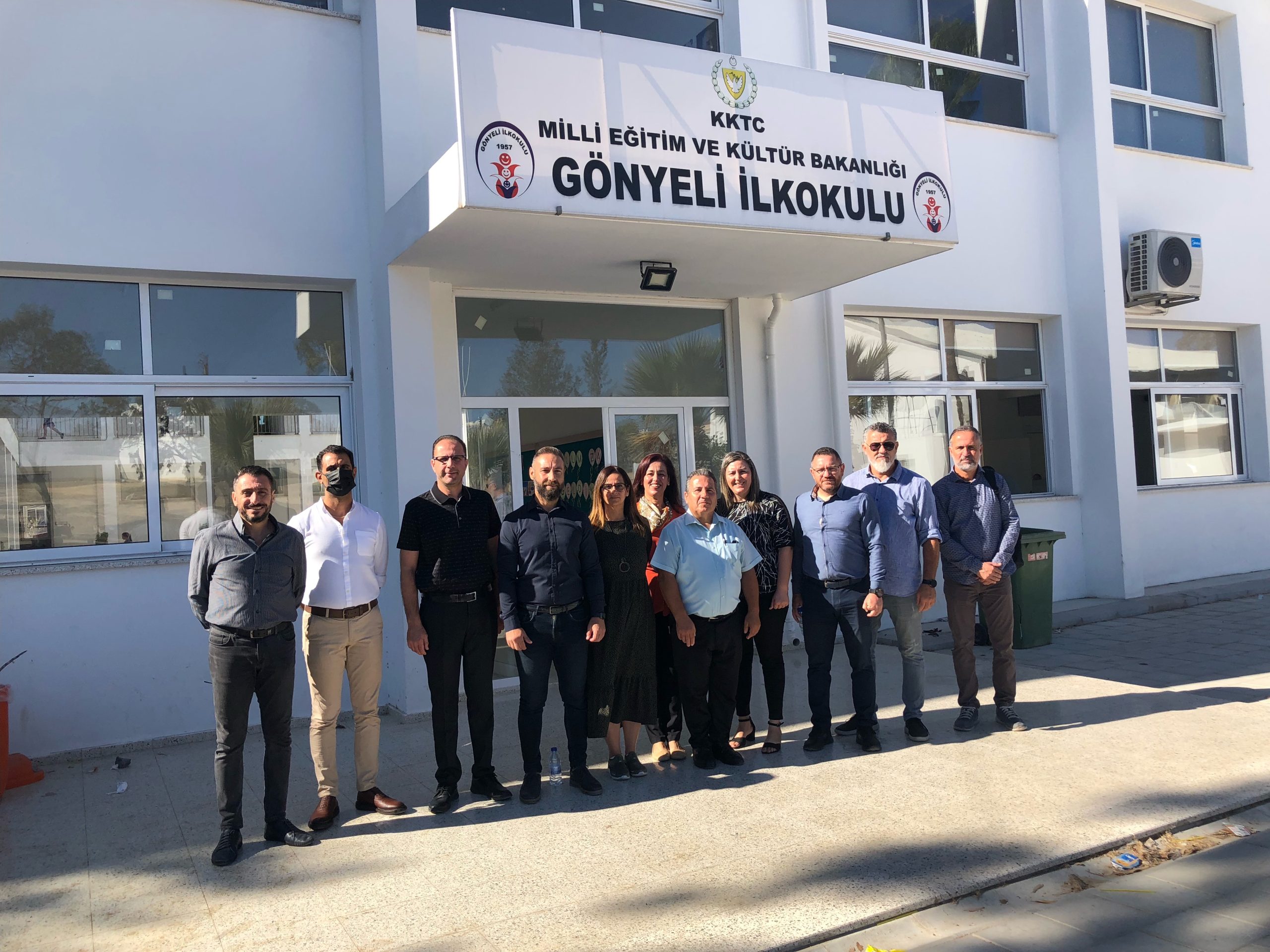 KTÖS ile KTOEÖS Gönyeli İlkokulu ve 20 Temmuz Fen Lisesi’nde denetim çağrısı yaptı