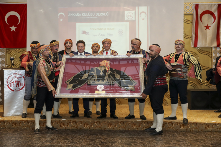 Cumhurbaşkanı Tatar’a “Seymenbaşı Beratı” takdim edildi