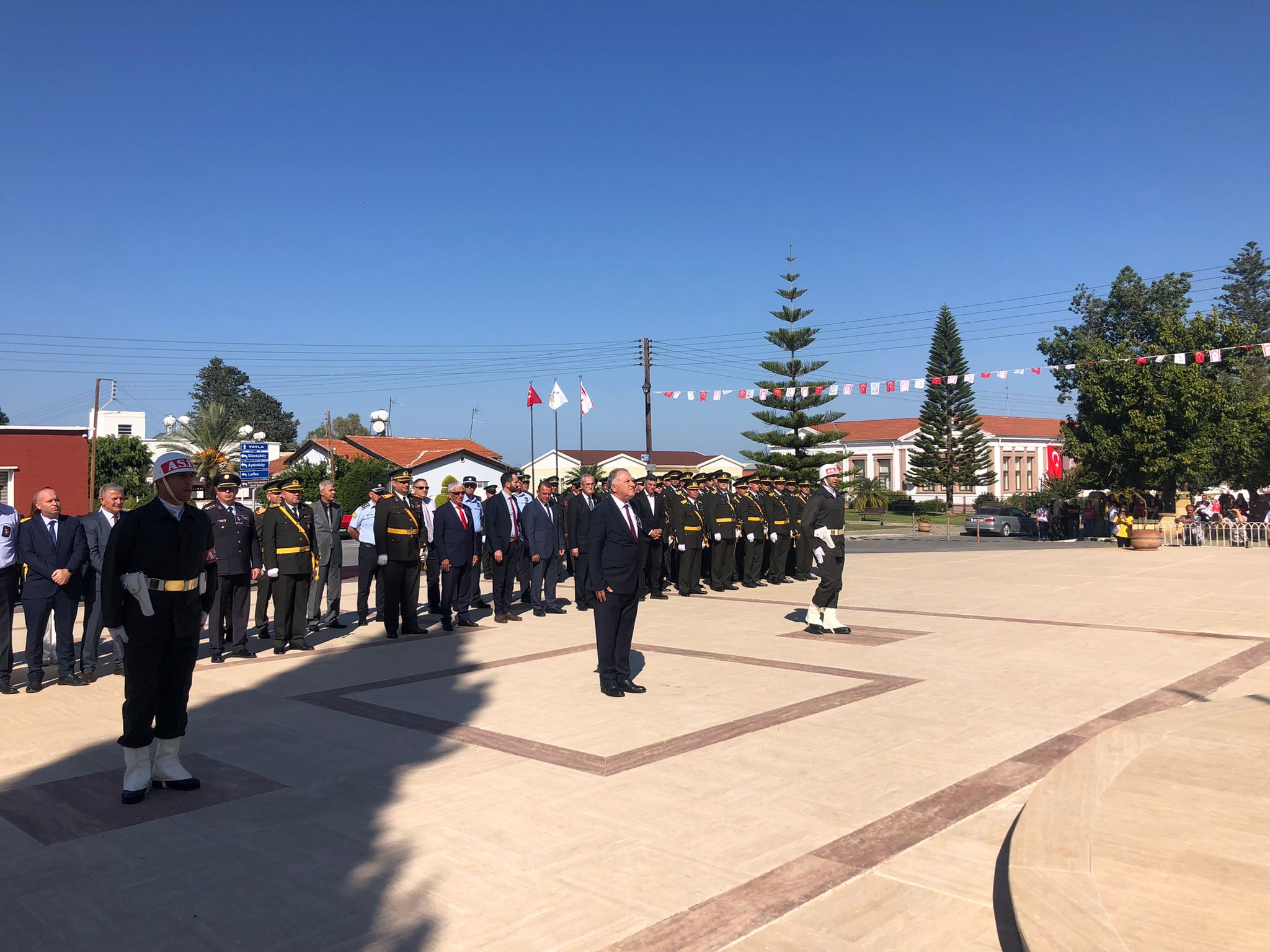 Güzelyurt’ta 29 Ekim töreni