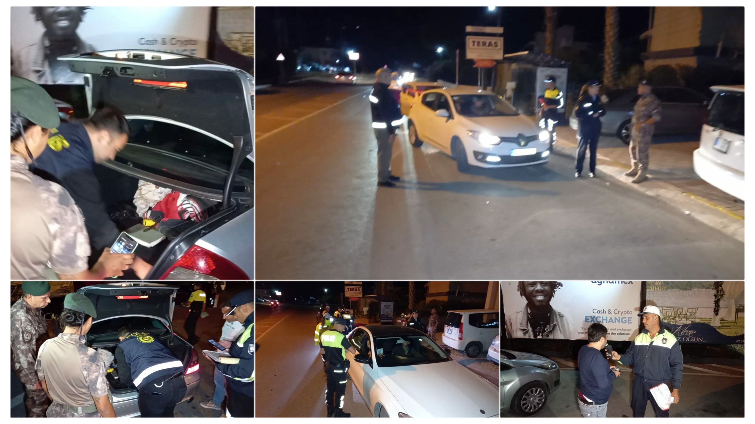 Polis, ülke genelinde eş zamanlı denetimler gerçekleştirdi