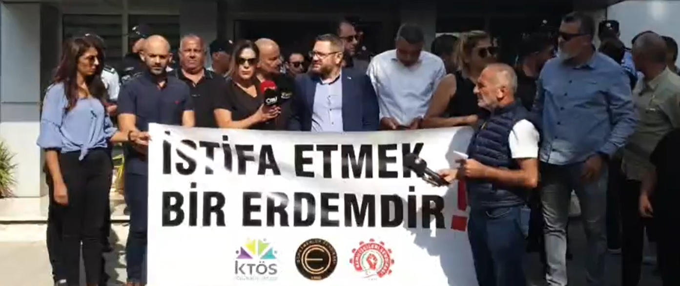 KTÖS, KTOEÖS ve Kamu-İş Milli Eğitim Bakanlığı önünde eylem yaptı