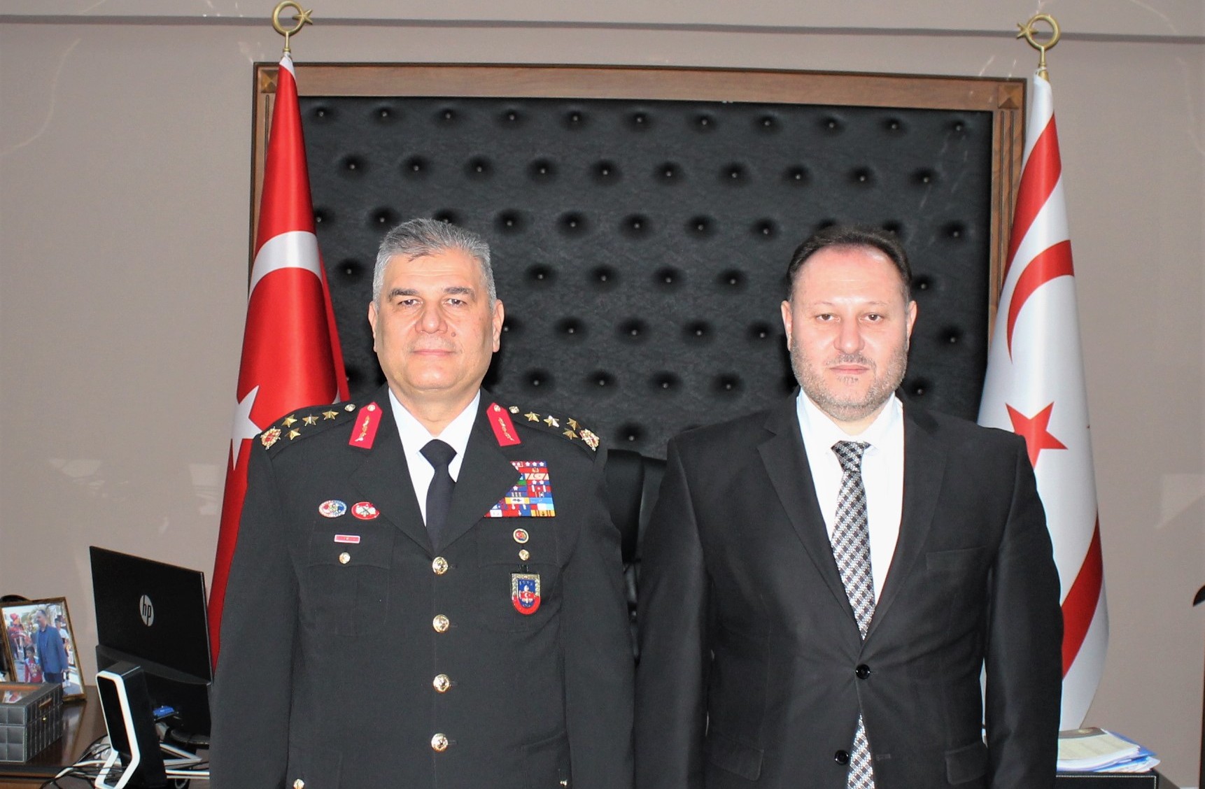 Öztürkler, Orgeneral Çardakcı’yı  kabul etti