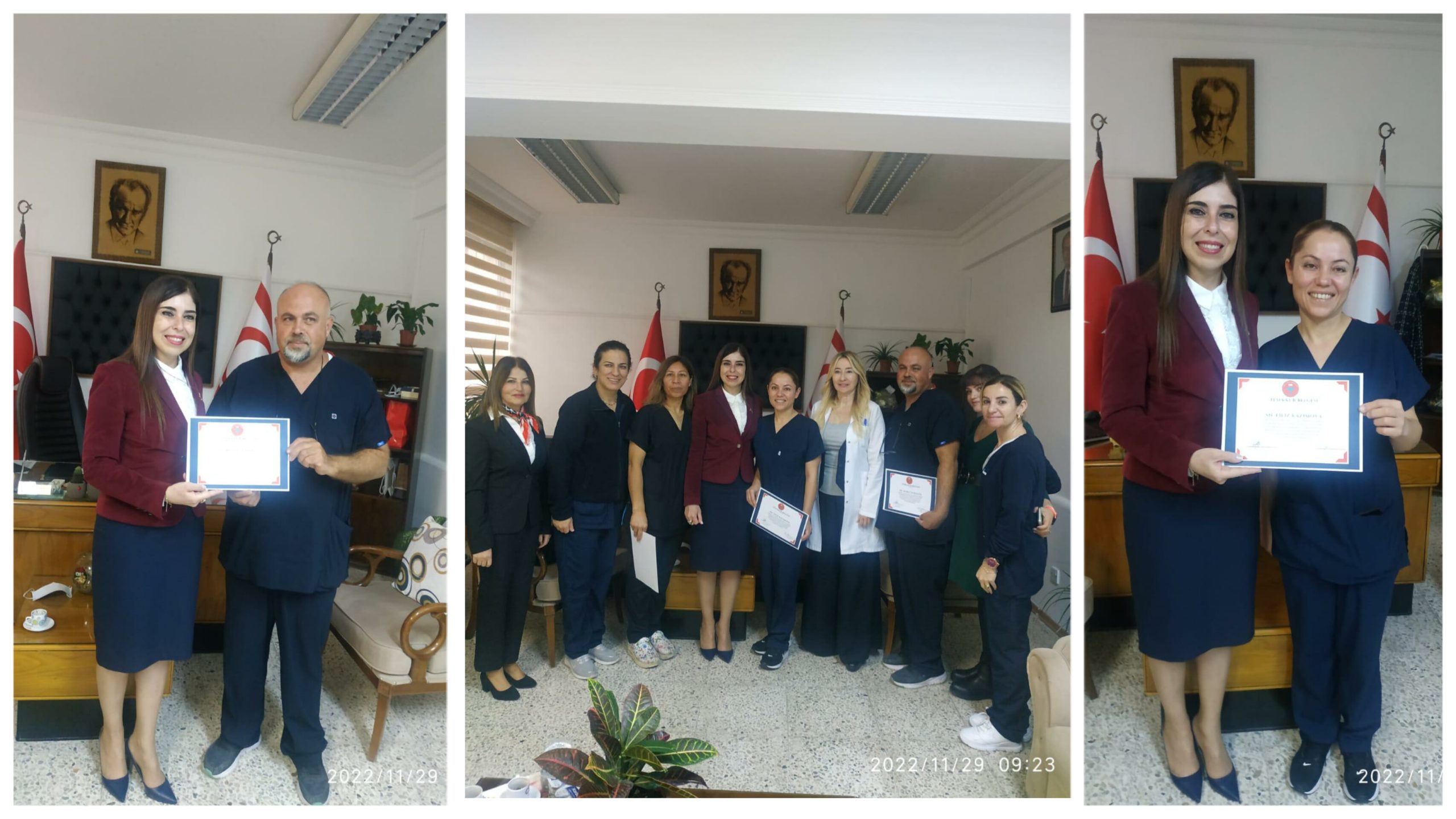 Bakan Altuğra:Özverili çalışmaları nedeniyle Girne Dr. Akçiçek Hastanesi’nde görev yapan sağlık çalışanlarına teşekkür etti