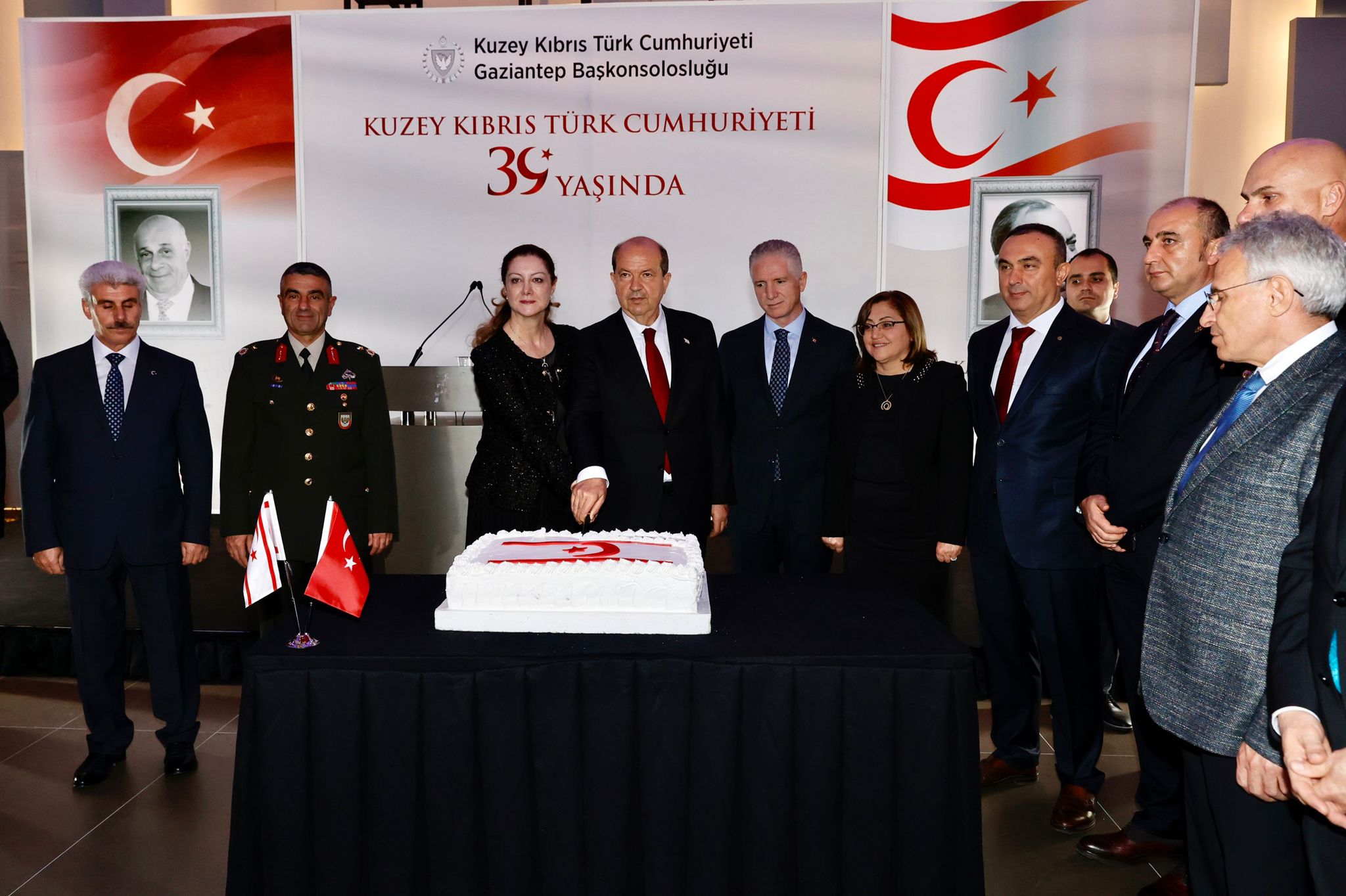 KKTC Gaziantep Başkonsolosluğu tarafından KKTC’nin 39’uncu yıl resepsiyonu düzenlendi